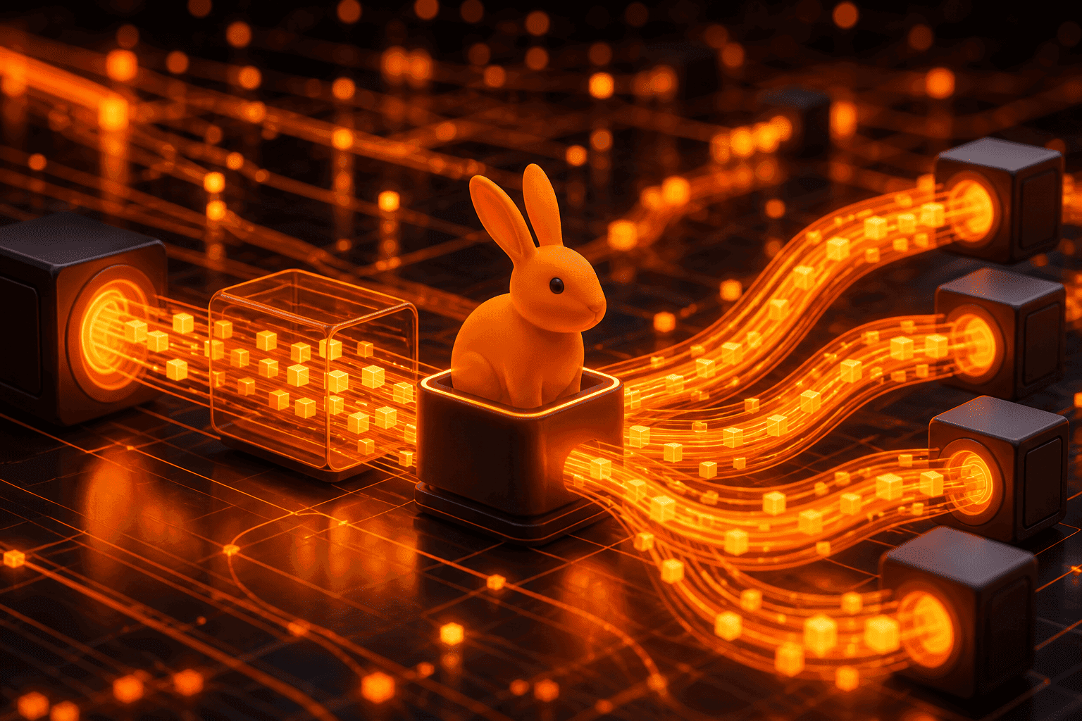 Очередь сообщений между сервисами на RabbitMQ