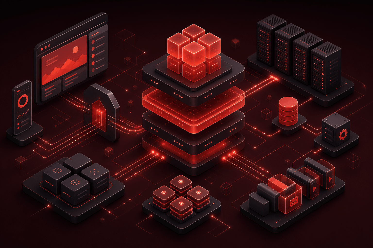 Серверная архитектура: API, очереди и админ-панель